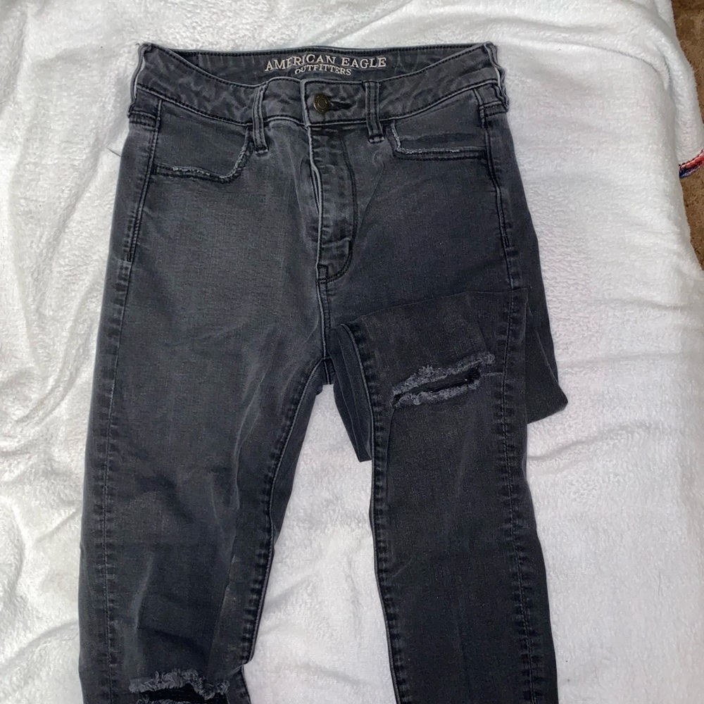 Size Four Ripped Jeans